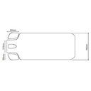 LIPS Table de Massage et soins électrique dimensions 2 - Malys Equipements