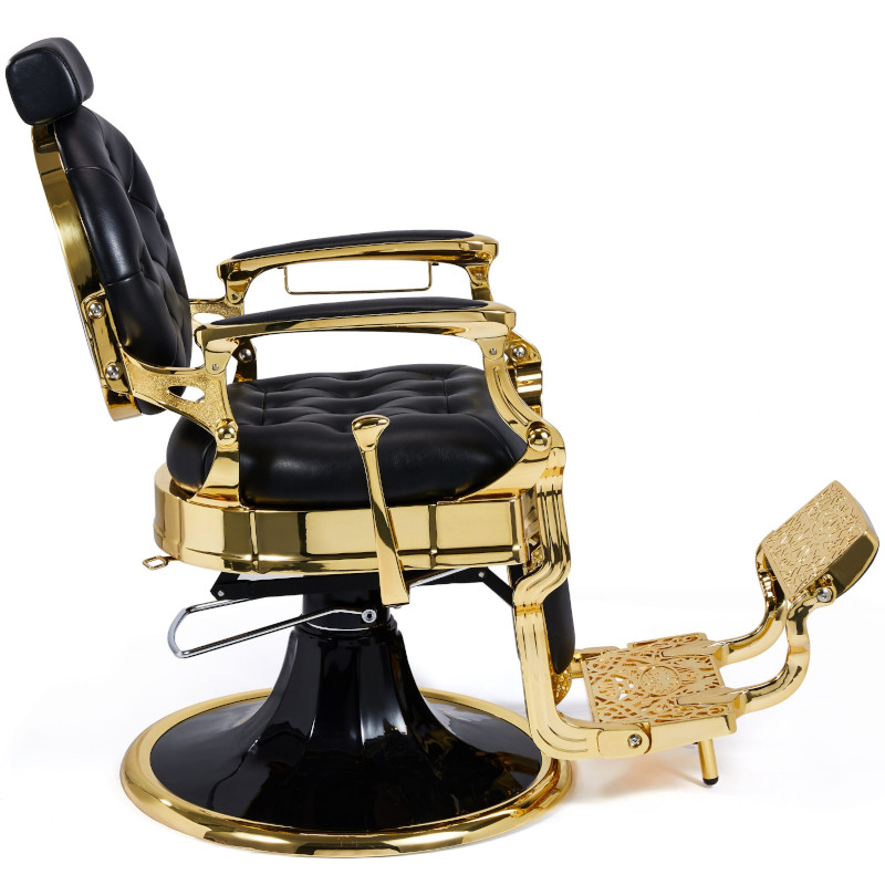 KIRK CG GOLD Fauteuil Barbier profil - Malys Equipements