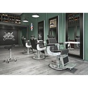 KARL Fauteuil Barbier - Ambiance barbershop - Malys Equipements