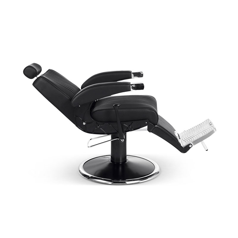 HUGO BLACK Fauteuil Barbier - côté allongé