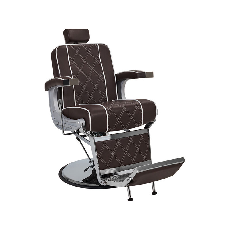 BORG Fauteuil Barbier - marron - Malys Equipements