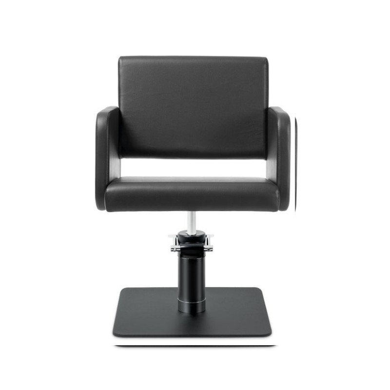 GAYA Fauteuil coiffure - base carrée noire