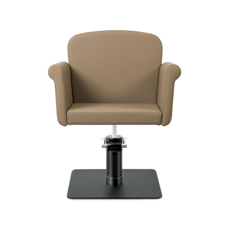 PICTA Fauteuil Coiffure - base carrée noire