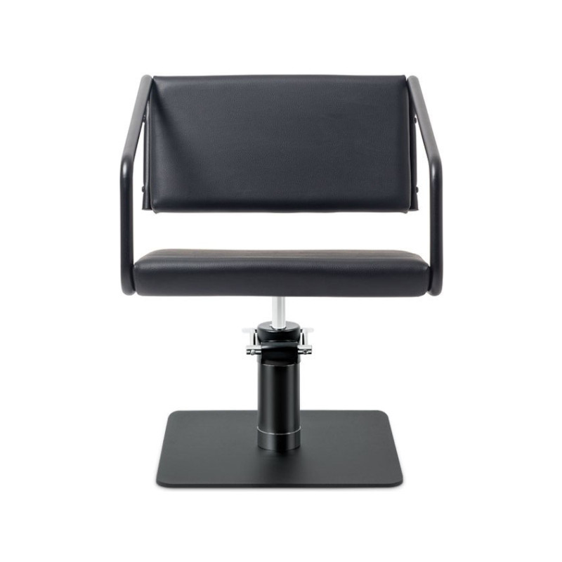 SENET Fauteuil coiffure - base carrée noire