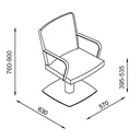 THAY Fauteuil coiffure - schéma