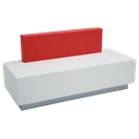 CUBIKO 3 seats Waiting sofa