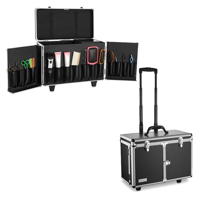 Valise professionnelle à 2 roulettes - Coiffure Service Plus