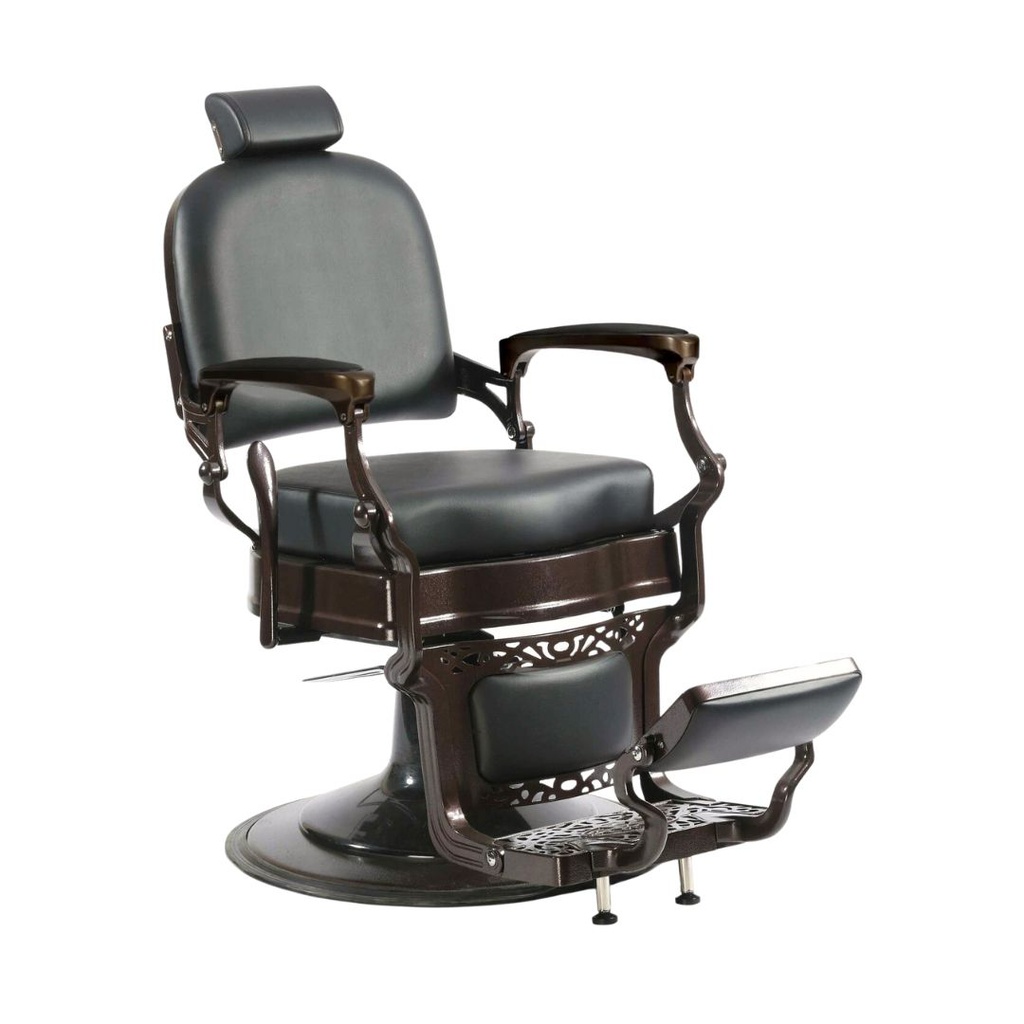 CLARK Sillón de barbero Negro