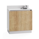 ALL IN LABORATORY Low cabinet 2 doors with washbasin