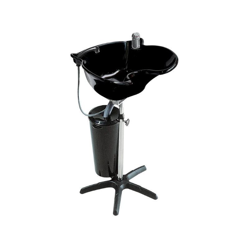 BLACK Shampoo basin on stand
