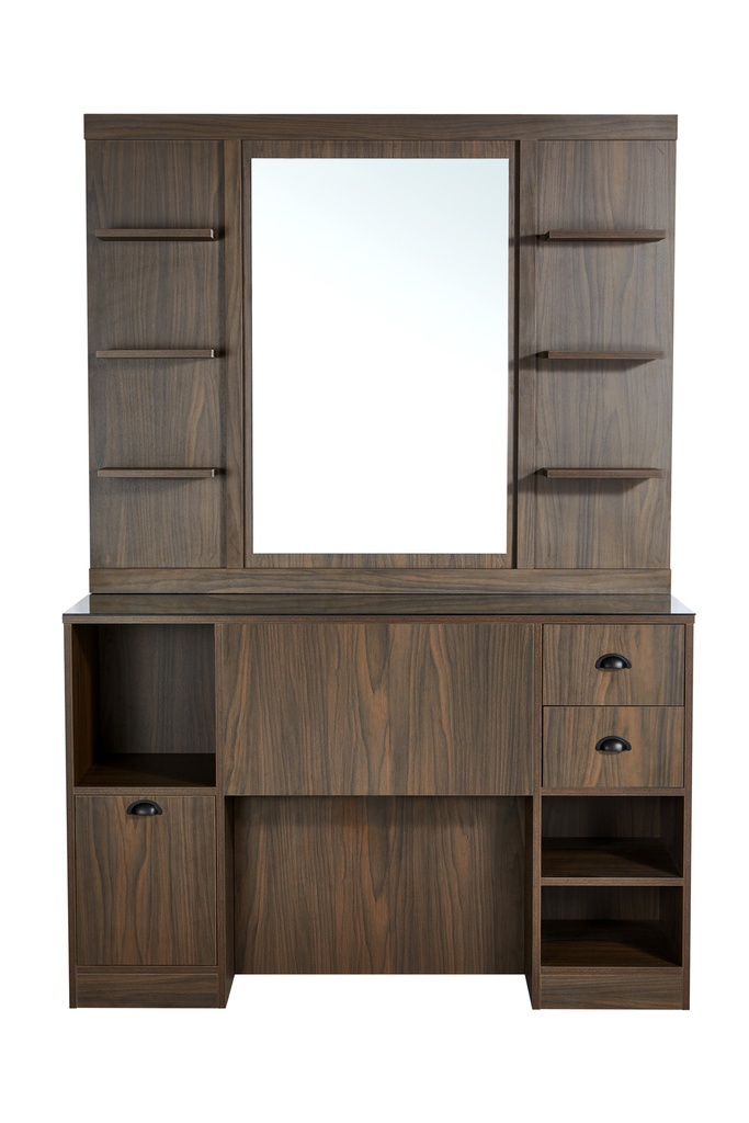 OKE 1B Parrucchiere Barbiere - Legno Scuro