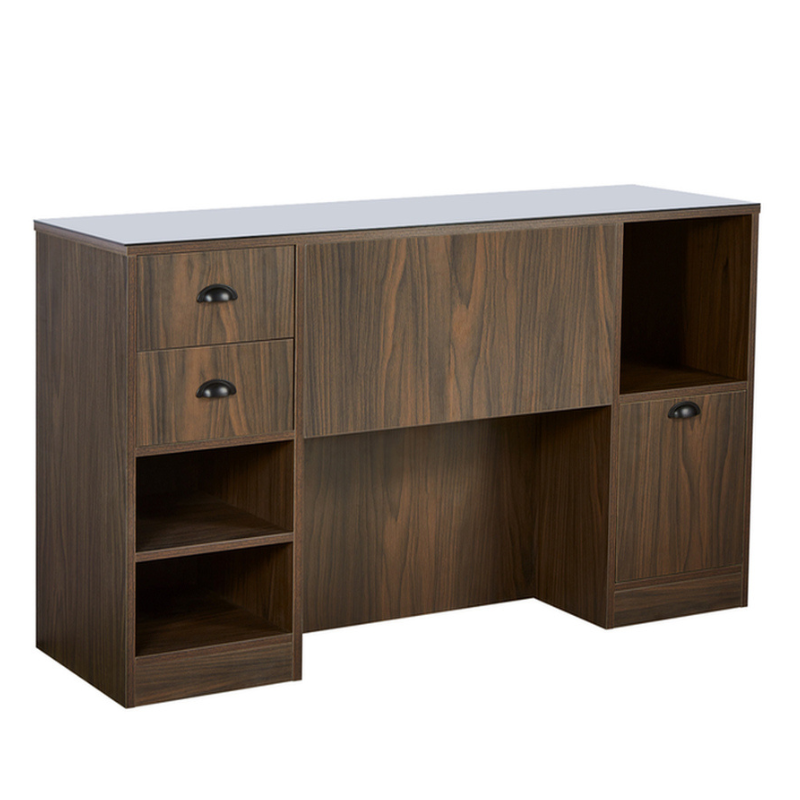 OKE 3 B Hairdressing furniture - Dark wood