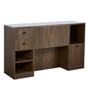 OKE 3 B Mobile da parrucchiere - Legno scuro