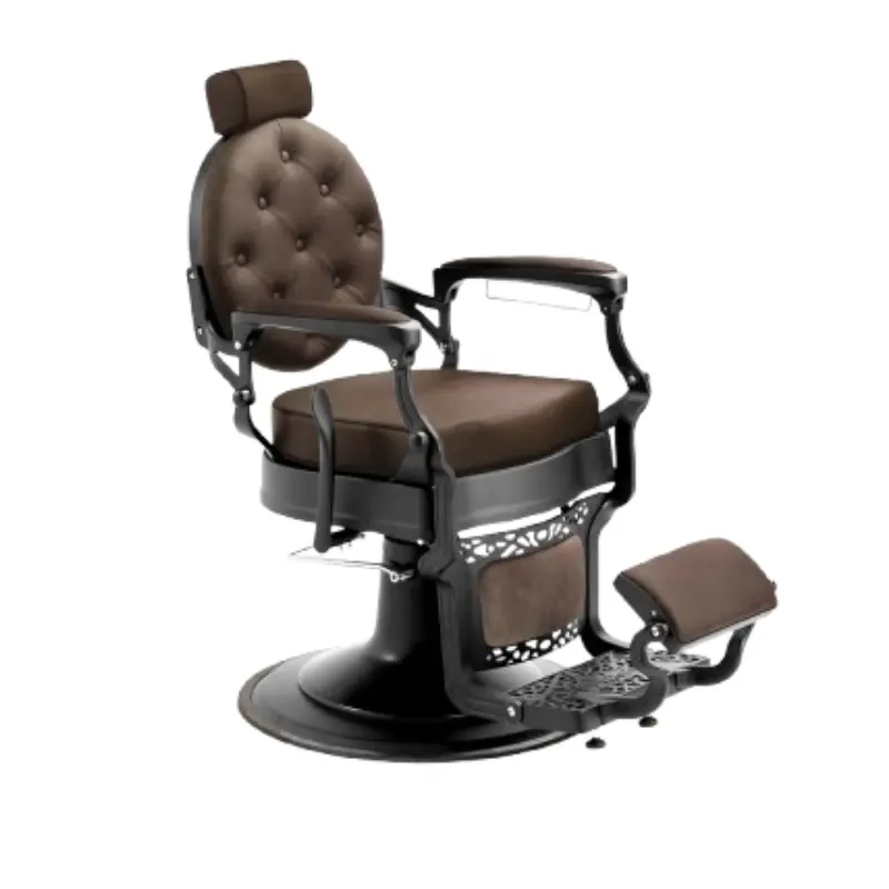 MAE BLACK BROWN Friseurstuhl