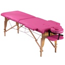 [ARIA-MT20160-F] ARIA Wooden Folding Table - Fuchsia (Dimensions: 186x60 cm)