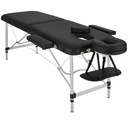 [AVA-MT25660-BLK] AVA Aluminum Folding Table - Black (Dimensions: 186x60 cm)