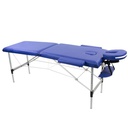 [AVA-MT25660-BU] AVA Aluminium-Klapptisch – Blau (Maße: 186x60 cm)