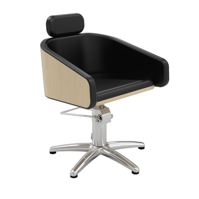 ALYA BLACK Hairdressing chair