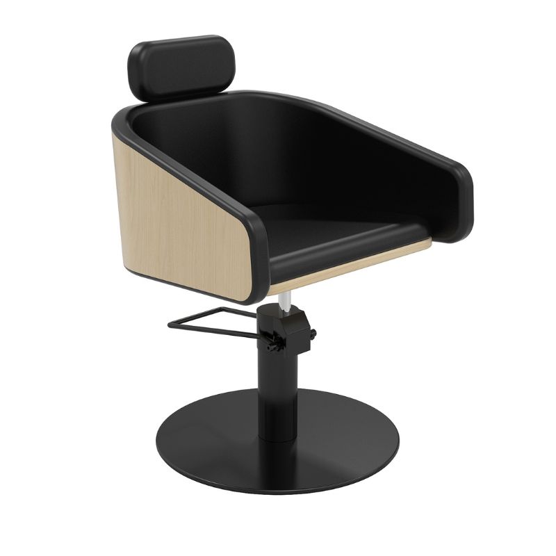 ALYA BLACK Hairdressing chair