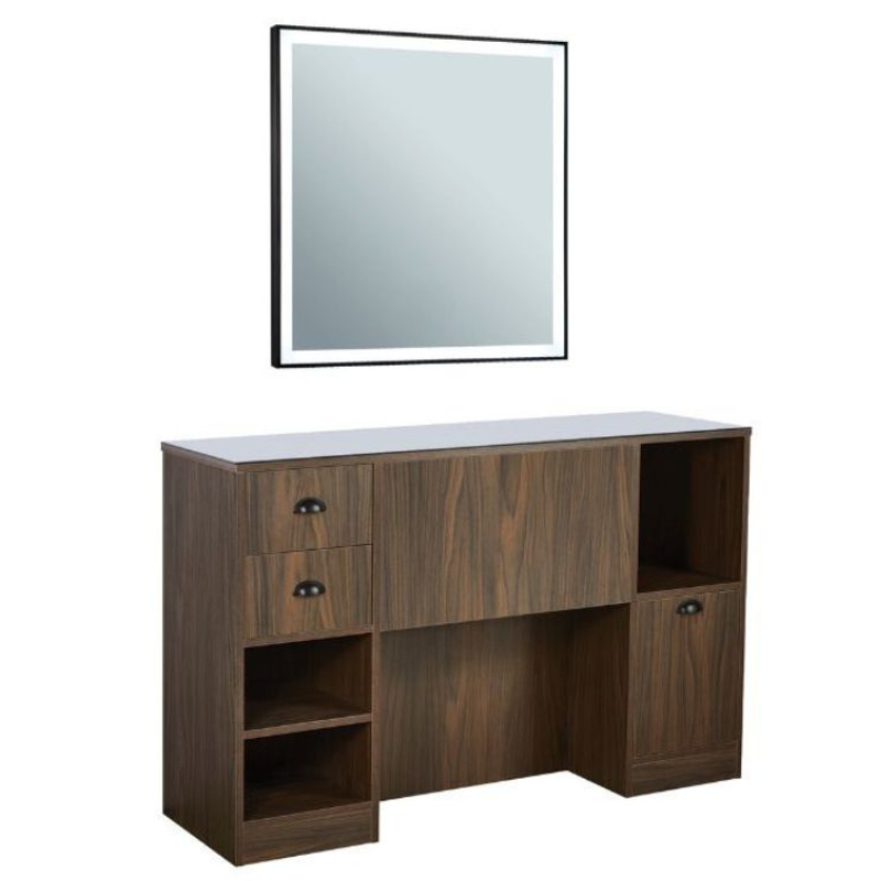 OKE 8 B Dressing table - Dark wood