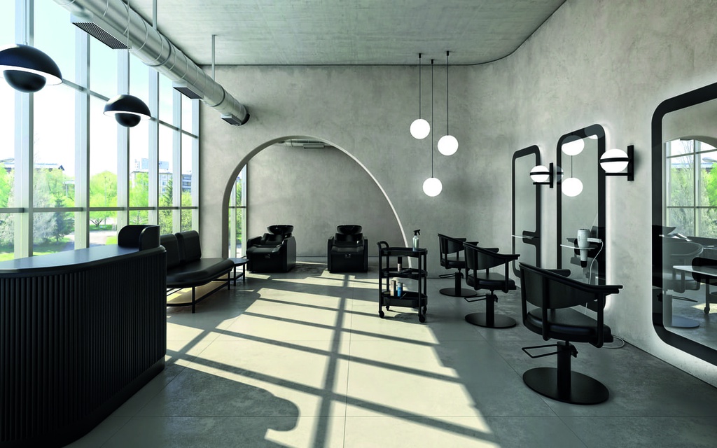 SLEEK Kompletter Friseursalon