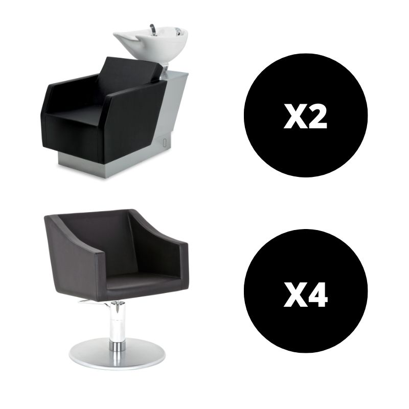 EVOKA Paket Mobilier Frizure 4 Poste