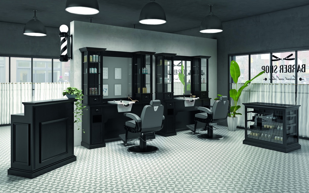 MODERN Kompletní Salon Kadeřnictví