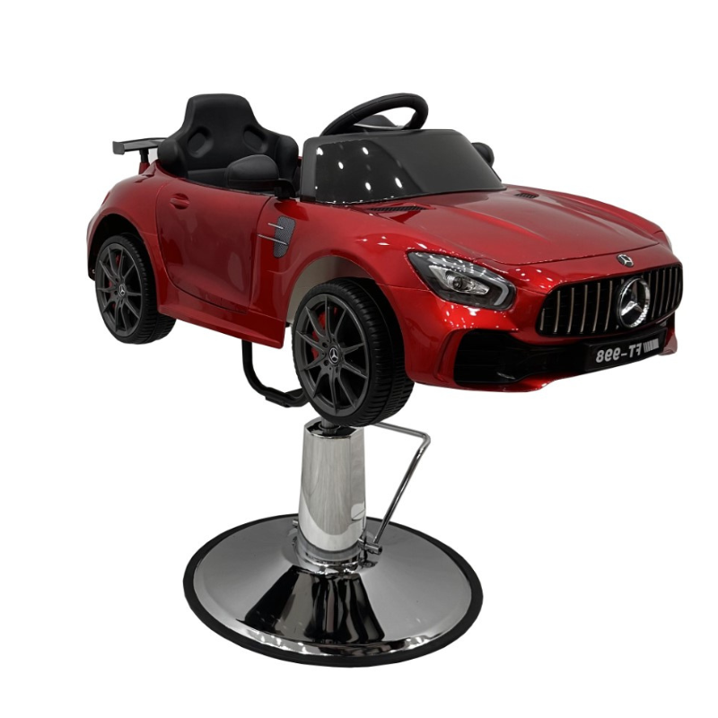 Fauteuil de Coiffure Enfant Voiture Mercedes Rouge