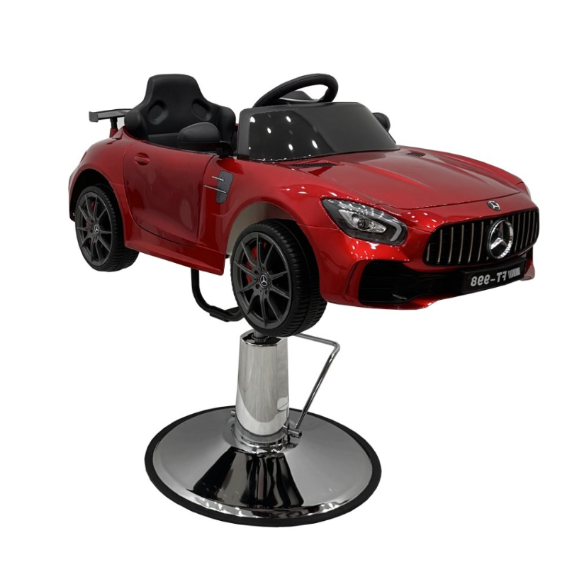 WAG Fauteuil de Coiffure Enfant Voiture Mercedes Rouge