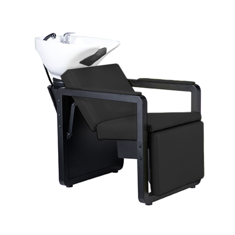 NS-5618 Shampoo Chair Electrical legrest - Black