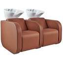 GLOBE SOFA Bac shampoing 2 places