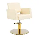 VICTORIA GOLD Krem Stolica za Frizerski Salon    