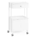 568-171 WHITE — Elegant White Trolley
