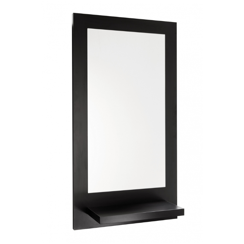 HALF Specchio da Parete con Ripiano