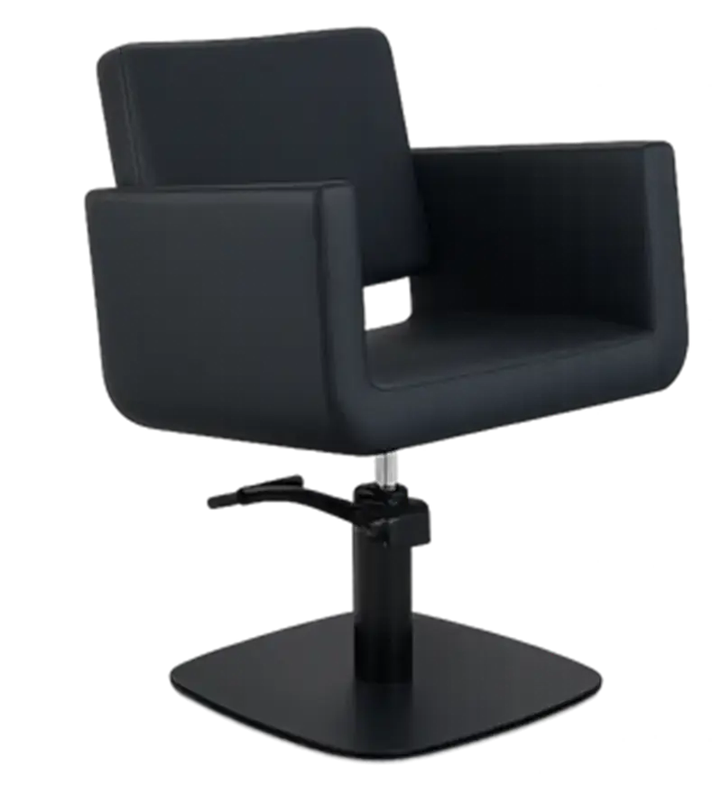 BRAID Black Hairdressing Chair 