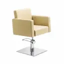 LERA Creme Friseurstuhl