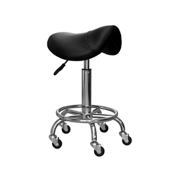 [MBX-6615A-BL]  ZELA Stool Black