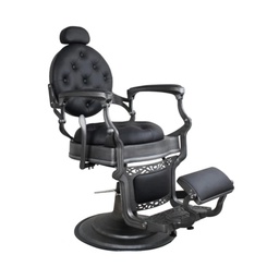 [MHG-HL-31839-4-E1-BL] LEWIS NEGRO Sillón de barbero