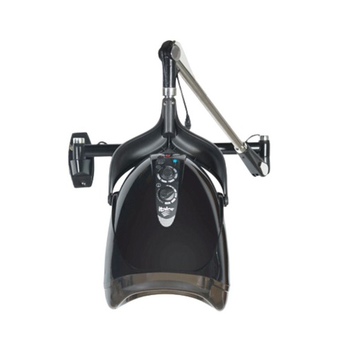 [IONICBLACKAIR3V] IONIC BLACK AIR 3V Frisörhjälm med ledad arm