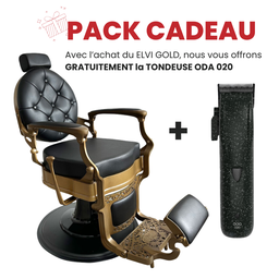 [MRP-CHECKG] ELVI GOLD Fauteuil barbier