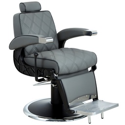 HUGO GREY Fauteuil barbier