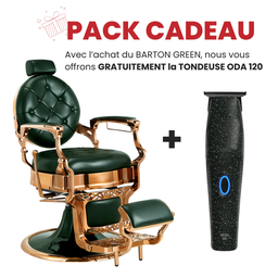 BARTON GREEN Fauteuil Barbier