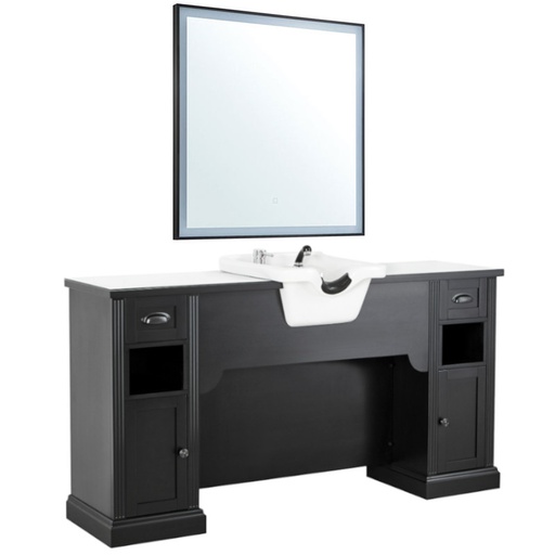 WILLIAM 11B - Mueble barbero para peluquería