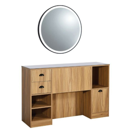 [MRP-OKE6BR] OKE 6 BR Coiffeuse - Bois clair