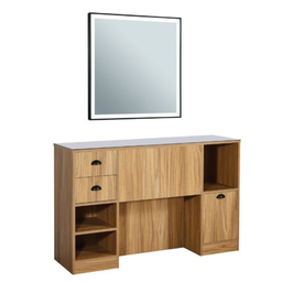 [MRP-OKE8BR] OKE 8 BR Coiffeuse - Bois clair