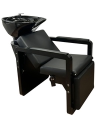 [OSLO-BS-RLX-ELECTRIQUE] OSLO Shampoo Chair Electrical legrest - Black