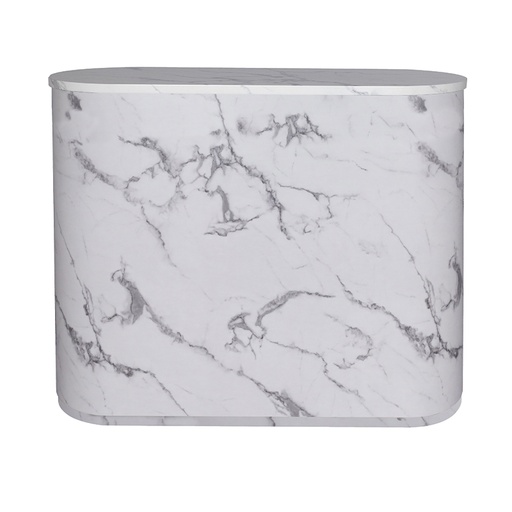 [MARBREWHITE L/100] MARBRE WHITE Reception desk