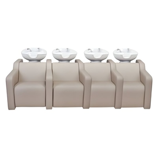  ALBA SOFA VIBROMASSAGE 4-zits shampoobakje 