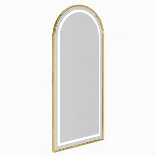 [MR-02-G] LUMIA GOLD Miroir Ovale