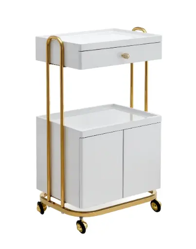 [568-171] MILY GOLD Prístavný stolík